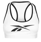 Reebok Hero Pad Sports Bra Ladies White Size XS (8) #REF30