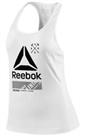 New Reebok Activechill Vest Tank Top - White Ladies Womens Gym Training Fitness - M Regular