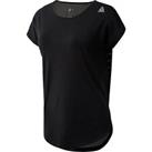 Reebok Women's WORKOUT READY MESH Perfomance TEE T-Shirt Top - M Regular
