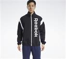 Reebok Essentials Linear Logo Jacket Mens Black Size UK 2XL #REF151