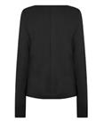 Reebok Suprmium Long Sleeve Tee Top Womens Black Size UK 2XS #REF44