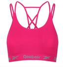 Reebok Jenna Sports Bra Womens Pink UK Size XS #REF85