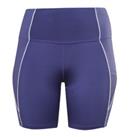 Reebok Ribbed Plus Shorts Womens Purple Size UK 20-22 #REF31