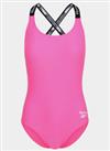 Reebok Clara Swimsuit Womens Pink Size UK Medium #REF107