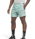 Reebok Bodybuilding shorts with full print Mens Light Blue UK Size S #REF140