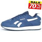 Reebok Classic Royal Glide Ripple Mens Casual Fashion Sneakers Trainers Navy