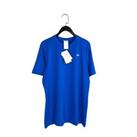Reebok Blue Breathable Mesh Panel Activewear Workout T Shirt - Size XL - NEW - XL Plus
