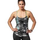 New Reebok Workout Vest Top T-Shirt - Grey - Ladies Womens, Gym Training Fitness - XL Regular