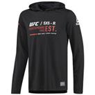 Reebok Official UFC Men Combat Ultimate Fan Black Pullover Hoodie NEW All Size's - Medium 37-40 Inch