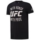 Reebok Official UFC Pride Tee Black T-Shirt NEW (Size's M,L,) - Medium Regular