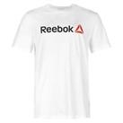 Mens Reebok Delta Logo T Shirt Crew Neck Short Sleeve New - L Regular