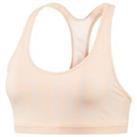New Reebok Logo Sports Bra Vest Top, Ladies Womens Gym Training Fitness - Pink - XS Regular