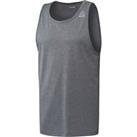 Mens New Reebok Less Mills Vest Tank Top Sleeveless T-Shirt - Gym Fitness - Grey - M Regular
