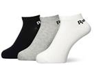 Reebok Socks Mens Sports 3 Pack Trainer Low Cut Liner Act Core 8.5 to 10 U.K - U.K 8.5 to 10 Regular