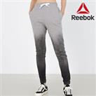 Women's Reebok Yoga Sweatpants joggers Graphic Logo Track Pants BJ9769 RRP £45 - 12 Regular