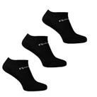 Reebok Mens Socks Black Low Cut Trainer 3 Pairs Active Core New 100% Genuine - 6.5 to 8 (EU 40-42) R