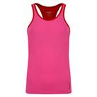 New Reebok Vest Long Bra Top T-Shirt - Pink - Ladies Womens Gym Training Fitness - S Regular