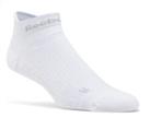 Reebok Running Sports Fitness Liner Ankle Socks - Mens Womens Ladies - White - UK 2 - 3.5 (EU 34-36)