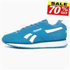 Reebok Classic Royal Glide Ripple Mens Casual Fashion Sneakers Trainers Blue