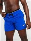 Reebok Mens Winton Waistband Swim Shorts Builtin Trunk Humble Blue Size. M - M Regular