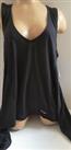 REEBOK LADIES BLACK RELAXED FIT LOOSE STYLE TOP SIZE 14-16 BNWT - 14-16 Regular
