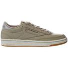 Reebok Club C 85 Diamond Lace-Up Beige Smooth Leather Womens Trainers BD4426