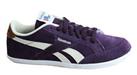 Reebok Classic Royal Transport Womens Lace Up Purple Suede Leather Shoes