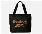 Reebok Unisex Large Tote Bag Black & Gold 52 x 36 x 14cm New Gym Shopper