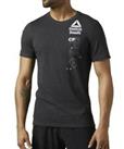 Reebok Mens CrossFit T Shirt - Poly Blend - Dark Grey - S M L XL - RRP £29.95 - S; M; L; XL Re