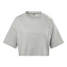 Reebok Womens Crop Grphic T Cropped T-Shirt - 0-2 (2XS) Regular