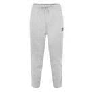 Reebok Mens L Leg Logo Oh Open Hem Fleece Jogging Bottoms Sweatpants - L Regular
