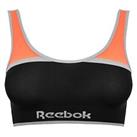 Reebok Womens SlesCTopKERYS Low Impact Sports Bra Training Fitness Gym Crop Tops - XS Regular