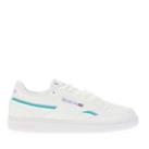 Women's Trainers Reebok Classics Club C 85 Vegan Lace up Casual in White