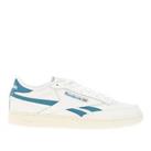 Men's Trainers Reebok Club C Revenge Lace up Casual in White