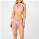 Reebok Allegra Bikini Swimsuit Complete Two Piece Swimming Costume Atomic Pink - Medium (UK Size 12)