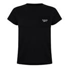 Reebok Womens Logo T-Shirt Regular Fit - 4-6 Regular