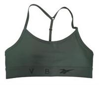 REEBOK Ladies Olive Green Performance Sports Bra Size S/UK8 NEW RRP55