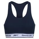 Reebok Womens Angie Crop Top Lightly Lined Bralettes - 10 (S) Regular