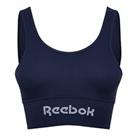 Reebok Womens SlsCTop TILLY Low Impact Sports Bra Training Fitness Gym Crop Tops - XS Regular