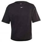 Reebok Womens MYT Cozy Pack T-Shirt - Black / XS - XS Regular