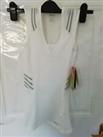 Reebok Ladies Size XS White Play Dry Sleeveless Sports Top NEW Fitted Easy Tone - XS Regular