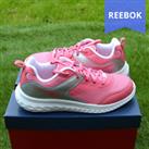 Girls Reebok Rush Runner Trainers Pink Genuine New Child Size 12.5