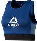 Reebok Bunker Blue Bralette Ladies Womens UK Size S #REF110 - S Regular