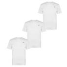 Reebok 3 Pack T Shirt Mens Gents Crew Neck Tee Top Short Sleeve Lightweight - S Regular