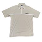 Reebok Mens Clearance Beige Fitness Polo T-Shirt - Medium - Medium Regular