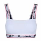 Reebok Krystal Crop Top Ladies Underclothes Bra Stretch Elasticated Athletic - Check Description Reg
