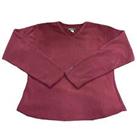 Reebok Womens Athletic Essential Fleece - Burgundy - UK Size 12