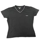 Reebok Womens Freestyle V-Neck T-Shirt - Navy - UK Size 12 - RRP £19.99