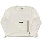 Reebok 90s Womens Pocket Sweatshirt 3 - White - UK Size 12