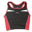 Reebok 90s Womens Sports Contrast Vest - Black - UK Size 12